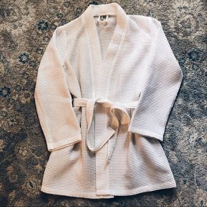 asos waffle robe